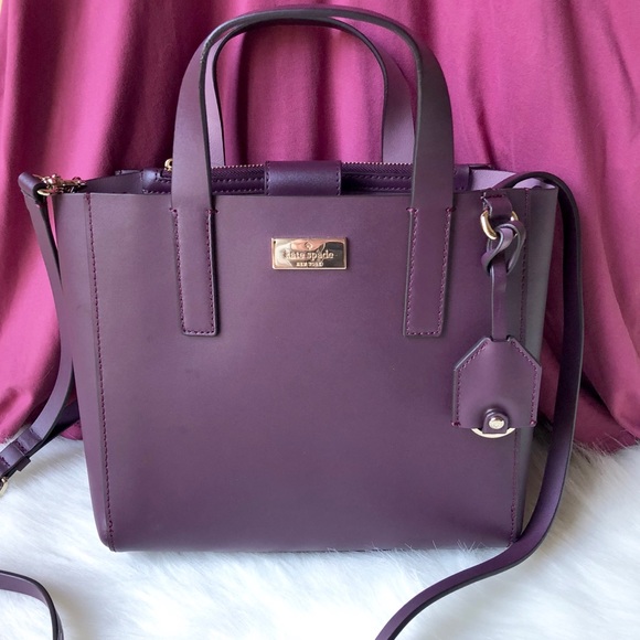 kate spade Handbags - Kate Spade ♠️ NWT Purple Satchel Bag